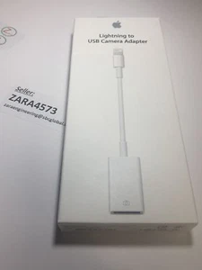 Adaptador de cámara Apple Lightning a USB MD821AM/A para ipad air 1/2, mini 1/2/3/4 - Imagen 1 de 8