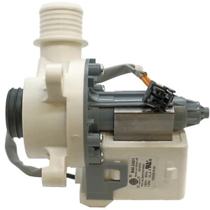 WH23X28418 - Ablaufpumpe Ersatz für allgemeine elektrische Waschmaschine - Bild 1 von 2