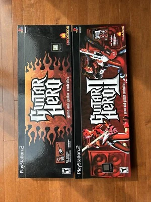 Lote Guitar Hero 1 y 2 (FUNCIONANDO - Guitarras) (SIN PROBAR - Discos). LEER DESCRIPCIÓN! Foto 1 de 2