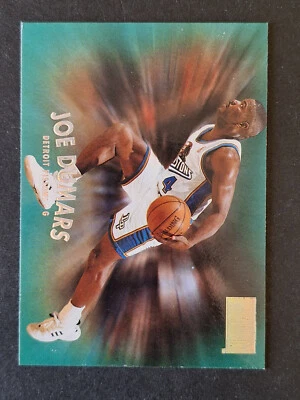 Joe Dumars #64 Detroit Pistons USA Basketball NBA Carte Skybox Premium 1997-98 - Photo 1/2