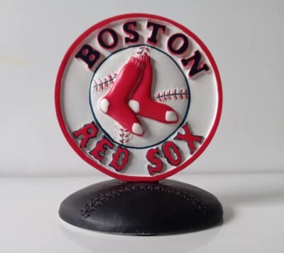 BOSTON RED SOX BASEBALL 3D LOGO FIGURE MLB BASEBALL RARE - Image 1 of 4