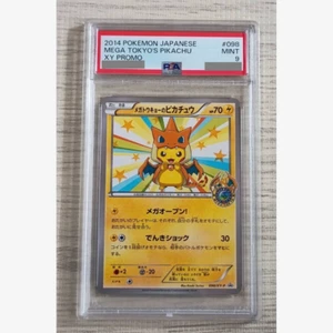 PSA 9 Mega Tokyo's Pikachu 098/XY-P Charizard Poncho Promo Pokemon 2014 Japan - Bild 1 von 10