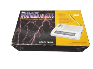 MIDLAND 7 Channel 74-109 Weathermax Plus Radio, Vintage *READ* - Picture 1 of 5