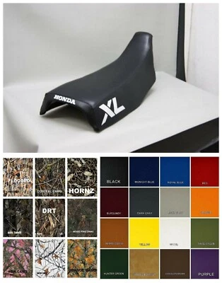 HONDA XL350R Seat Cover 1984 1985 in BLACK or 25 COLORS (SOLID XL/ st) — 第 1/4 张图片