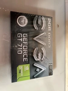 EVGA GeForce GT 710 2GB (Single Slot, Low Profile) Grafikkarte 02G-P3-2713-KR - Bild 1 von 4