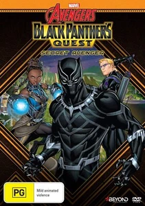 Avengers Assemble - Black Panther's Quest - Secret Avenger - DVD Region 4 - Picture 1 of 1