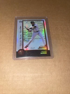 1998 Bowman Chrome International Refractors #268 Ellis Burks  - Image 1 of 4