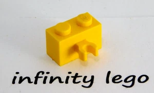 12 LEGO Yellow 1 x 2 with Vertical Clip (30237) - (12 Pieces) - Picture 1 of 1