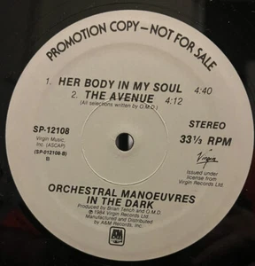 ORCHESTRAL MANOEUVRES IN THE DARK: locomotion her body in my soul the avenue NM - Picture 1 of 2