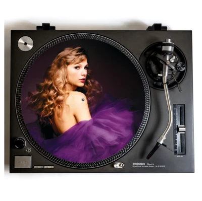 Taylor Swift Tocadiscos Slipmat para Discos de Vinilo 12" DJ Slip Mat Swiftie Vinilos Foto 1 de 2