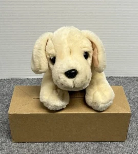 FAO Schwarz Lying Labrador Puppy Dog 10" Plush Stuffed Animal - Picture 1 of 4