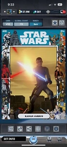 Topps Star Wars Digital Card Trader 12 Card Marathons 2019 Kanan Jarrus Award - Picture 1 of 1