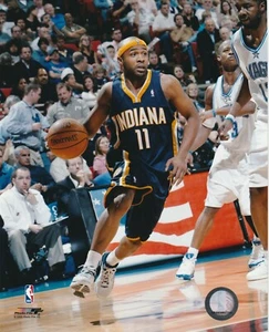 Jamaal Tinsley Indiana Pacers 8x10 PHOTOFILE Glossy Photo NBA Licensed - Picture 1 of 1