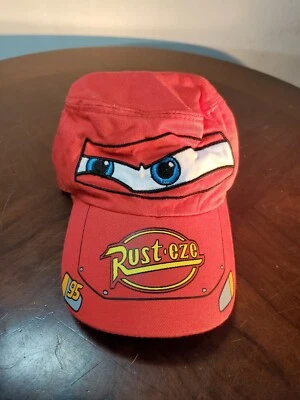 Disney Lightning Mcqueen Sombrero Niño Rojo Pixar Rusteze Coches Foto 1 de 4
