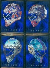 2007-08 BETWEEN THE PIPES MASK V NHL HOCKEY CARD M-01 TO M-30 SEE LIST