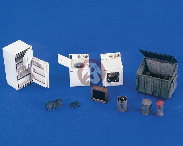 Verlinden 1/35 Artículos para el Hogar Modernos de 1950 Set Nº1 [Accesorios para Diorama] 2299 Foto 1 de 1