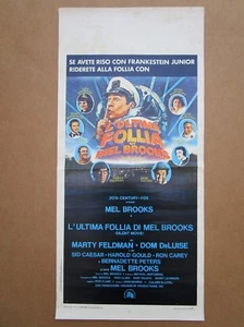 FILMPLAKAT " DER LETZTE WAHNSINN VON MEL BROOKS " (SILENT MOVIE) - 1976 - KOMÖDIO - Bild 1 von 1