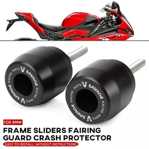 CNC Frame Sliders Fairing Guard Crash Pad Protector For BMW S1000RR M1000RR 2022 - Picture 1 of 12