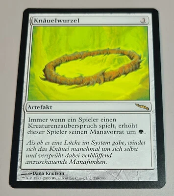 Knäuelwurzel # 259/306 (Tangleroot) Rare MTG MIRRODIN 2003 DE Mint Vintage - Bild 1 von 4