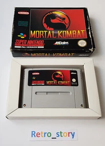 Super Nintendo SNES - Mortal Kombat - PAL - NOE - Picture 1 of 10