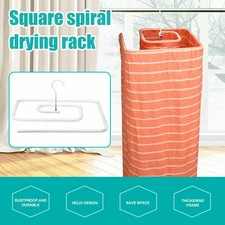 Spiral Shaped Hanger Rotating Drying Rack New