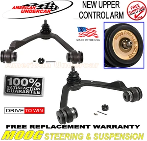 2 MOOG CK8724T CK8722T UPPER CONTROL ARMS BALL JOINT AND BUSHINGS RIGHT AND LEFT - Picture 1 of 3