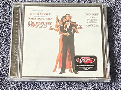 OCTOPUSSY Soundtrack CD 2003 Remastered BRAND NEW w/ 007 HYPE STICKER 40TH Ann - Image 1 of 3