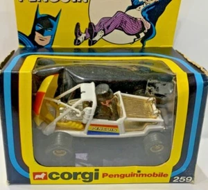 Corgi 259 Penguin Mobile Buggy - Batman Franchise Replacement Window For Box - Picture 1 of 2