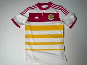 Scotland Away Jersey adidas Climacool XS Kit Football Soccer 2014 2015 McDonalds - Picture 1 of 6