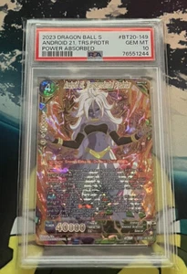 DBS PSA 10 GEM MINT Super Android 21, Transcendental Predator SCR BT20-149 - Picture 1 of 7