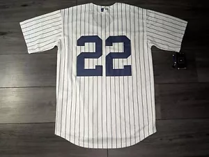 Juan Soto #22 New York Yankees 2024 World Series Baseball Jersey Small - Picture 1 of 4
