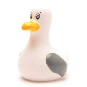 Mattes v. Sprotte Quietsche-Möwe Badeente Quietscheente Gummiente Plastikente - Bild 1 von 4