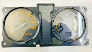 SUZUKI SAMURAI 85'-88' INSTRUMENT CLUSTER SPEEDOMETER W/HOOD - KPH (OEM) - Picture 1 of 4