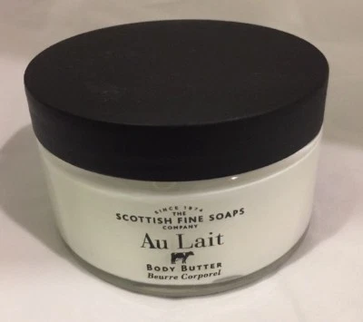 ❤️THE SCOTTISH FINE JAAPS~~AU LAIT~~BODY BUTTER TARRO DE VIDRIO 7 OZ NUEVO Foto 1 de 2