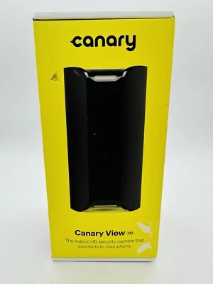 Canary View Indoor HD Wi-Fi Home Security Camera Connect To Your Phone Black - Image 1 of 4
