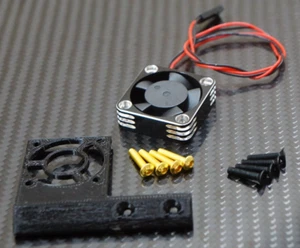 Motor Cooling Fan Mount with Fan (30x30mm) for Team Associated DR10 NPRC - Picture 1 of 9