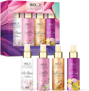 Unique Mini Fragrance Mist Gift Set for Women, 4 X 50Ml - Travel Size Perfume Bo - Picture 1 of 1