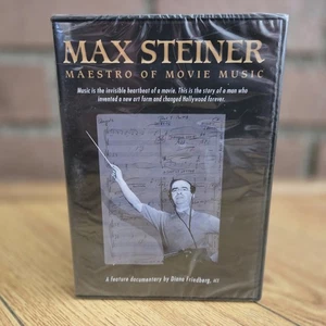 SEALED: MAX STEINER: MAESTRO OF MOVIE MUSIC (DVD Zepra 2021) RARE DOCUMENTARY - Picture 1 of 7