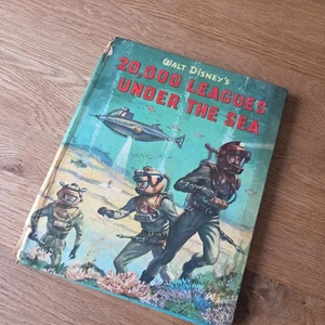 Vintage Walt Disney's 20,000 Leagues Under the Sea.  1954 Edition  - Bild 1 von 6