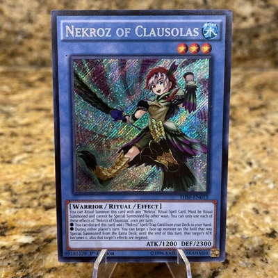Yugioh Nekroz Of Clausolas THSF-EN013 Secret Rare 1st Ed - Image 1 of 2