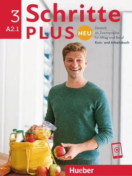 Schritte plus Neu 3. Kursbuch und Arbeitsbuch mit Audios online - Zielniveau A2. - Bild 1 von 1