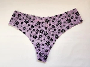 NWT Victoria's Secret PINK Flower No-Show Soft Lace Thong Panty Size XXL - Picture 1 of 7