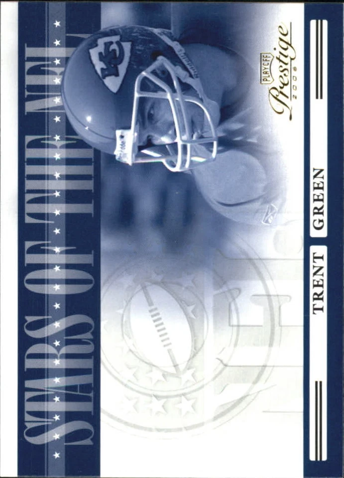 2006 Playoff Prestige Stars of the NFL #29 Trent Green - FB - Image 1 of 2