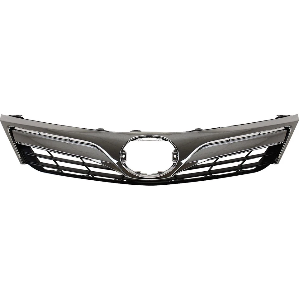 New Front Grille Assembly Painted Black For 2012-2014 Toyota Camry TO1200343 Foto 1 de 1