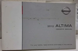 2012 Nissan Altima Owners Manual Handbook Set with Case OEM Z0A0222 - Picture 1 of 1