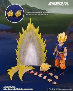 Demoniacal Fit Fury Awakening Super Saiyan Son Goku 1/12 SHF Action Figure Toys - Picture 1 of 5