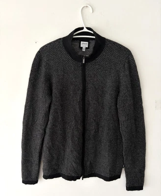 Armani Collezioni Mens 100% Cashmere Zip-Up Sweater Size M - Image 1 of 4