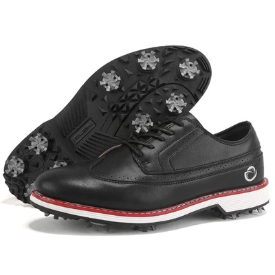 Men Golf Shoes Comfortable Golfing Footwears Lightweight Training Cushioning - Image 1 of 4