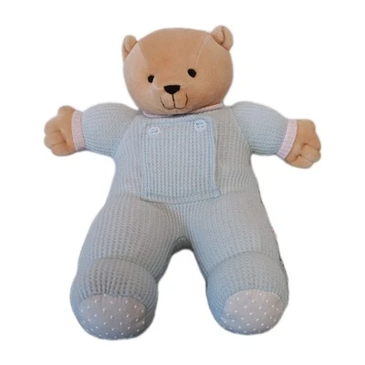 Kids II Baby Thermal Peek-A-Boo Mirror Teddy Bear 10 In Plush Lovey Vintage Flaw - Image 1 of 4
