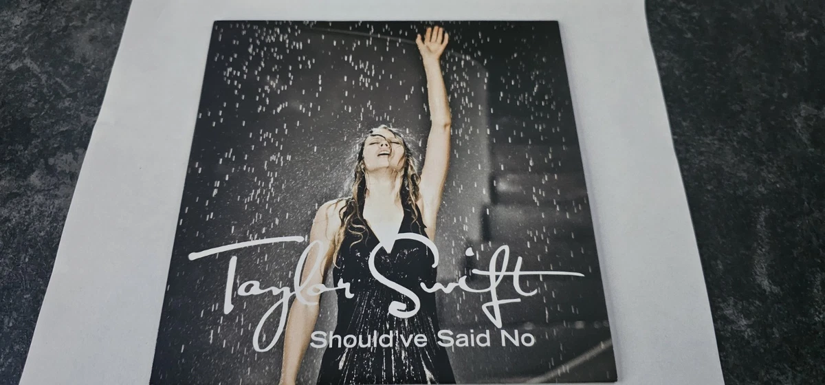 Taylor Swift Should've Said No レコード WHITE VINYL---- TAYLOR SWIFT Should've Said No NUMBERED 7